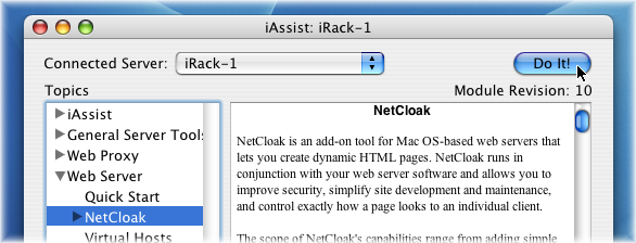 The NetCloak article